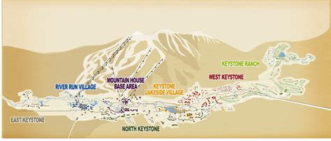 Maps of Keystone ski resort in USA | SNO