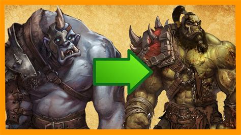 Origin of the Orcs - World of Warcraft Lore - YouTube