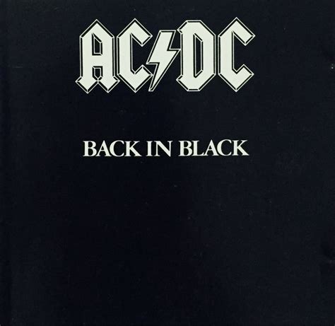 Cd Ac Dc Back In Black - $ 300.00 en Mercado Libre