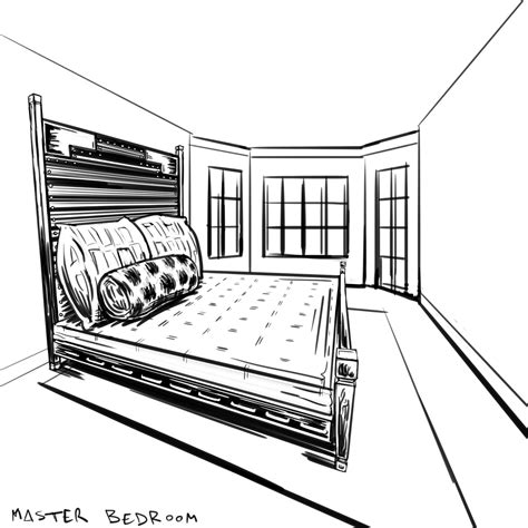 ROLLINKUNZ!: Interior design sketch! Making a bed. #rollinkunz