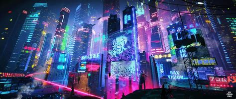 Cyberpunk Ai Wallpaper 4k - Download Free Mock-up