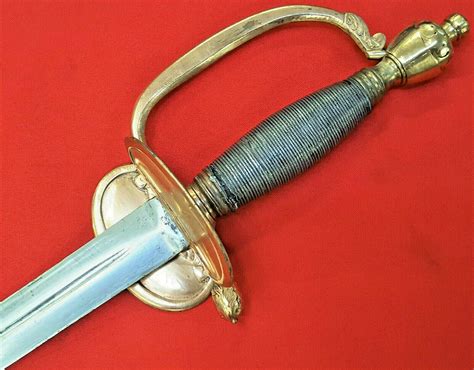 1796 BRITISH ARMY INFANTRY OFFICERS SWORD NAPOLEONIC ERA PRE WW1 | JB ...