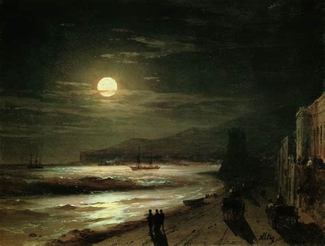 Moon Night, 1885 - Ivan Aivazovsky - WikiArt.org