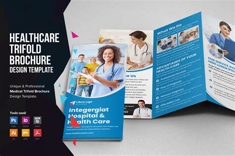 Medical Healthcare Trifold Brochure | Creative Brochure Templates ...