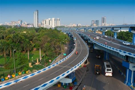 Maa flyover, Kolkata editorial photo. Image of island - 158206096