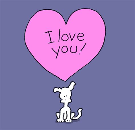 I Love You Hearts GIF by Chippy the Dog - Find & Share on GIPHY