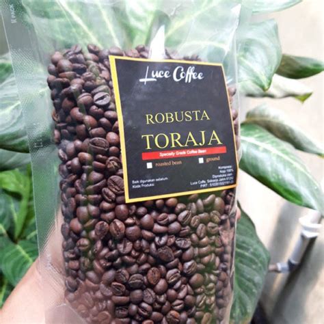 Kopi Fine ROBUSTA Toraja 500 gr - Roastedbean atau Bubuk - Luce Coffee ...