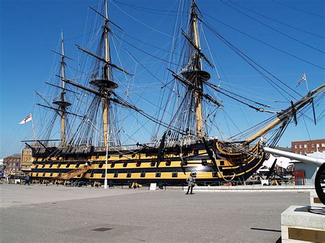 HMS Victory, the oldest naval ship still in commission in the world ...