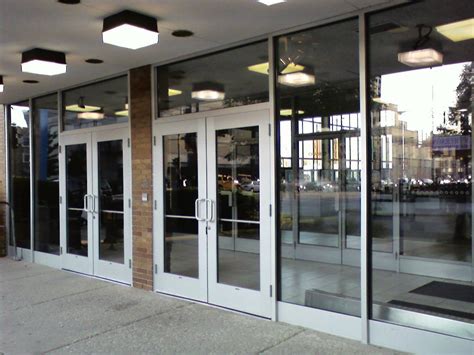 Finest Glass Storefront Door Service | Rochester Door Company