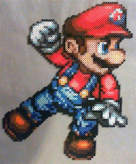 Super Mario Bros Character Perler Sprites Perler Bead Art Diy | Porn ...