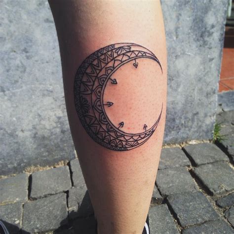 27+ Moon Tattoo Designs, Ideas | Design Trends - Premium PSD, Vector ...