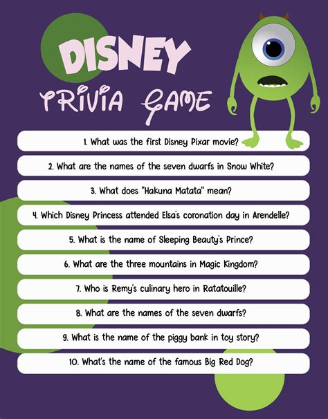 TV Trivia Games - 6 Free PDF Printables | Printablee