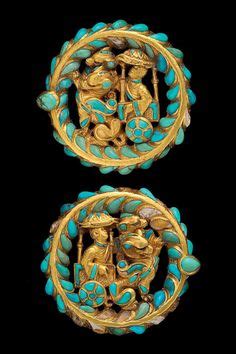 archaicwonder: 1st Century AD Gold, Turquoise and Carnelian Boot ...