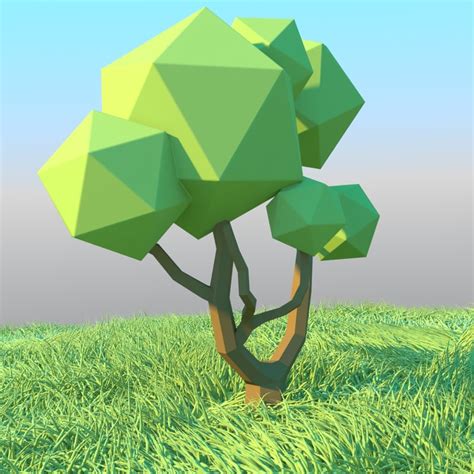 Low poly tree Download Free 3D models