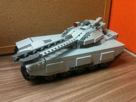 Lego MOC, MBT Fobos, Railgun Tank. | Lego military, Lego design, Lego army