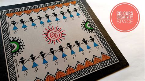 How To Make A Warli Art - Design Talk