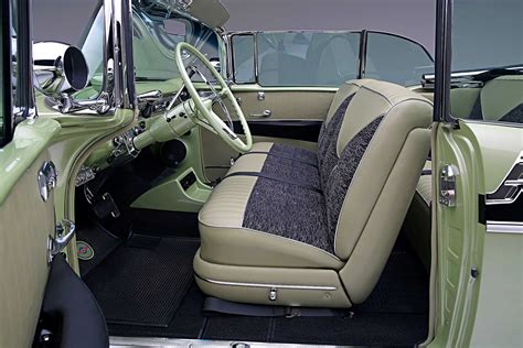 1956 Chevrolet Bel Air interior - Lowrider