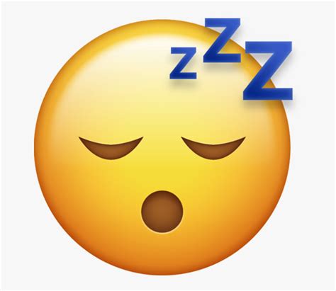 Sleeping Emoji Png - Transparent Background Sleep Emoji, Png Download ...