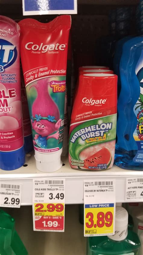 Colgate Kids Toothpaste just $1.49 - Kroger Couponing