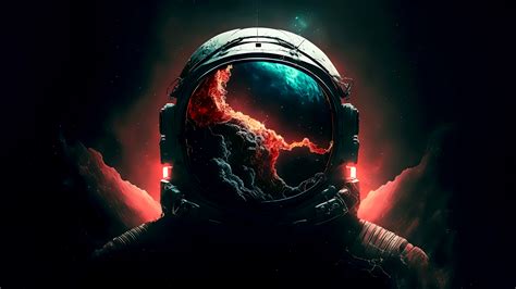 AI-Generated Astronaut Illustration Wallpaper for PC in 2023 ...