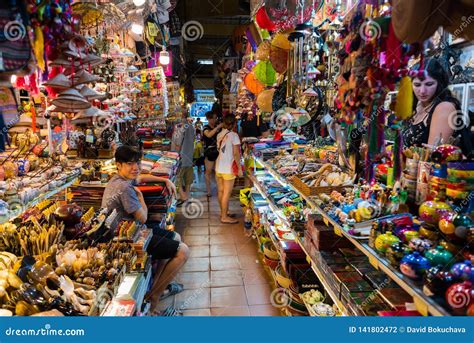 Ho Chi Minh City, Vietnam: a Passage at Ben Thanh Market Editorial ...