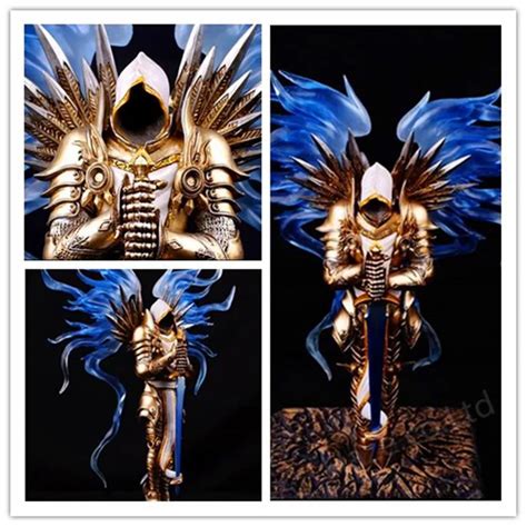 Archangel Tyrael Statue Dark Seraphim Angel 28cm Figure-in Action & Toy ...