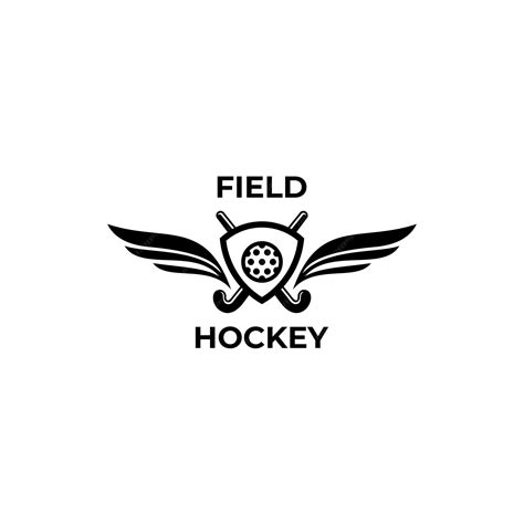 Premium Vector | Field hockey logo design