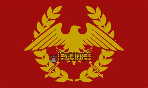 Flag for the modern Roman Empire : r/vexillology