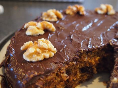 Just Desserts Here: Chocolate Walnut Cake Recipe (LF) (GF)