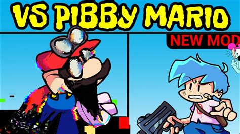 Friday Night Funkin' New VS Pibby Mario | Come Learn With Pibby x FNF ...