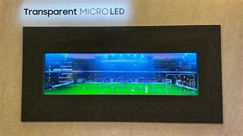 Samsung Demonstrates Transparent Micro LED TV: CES 2024 First Look ...