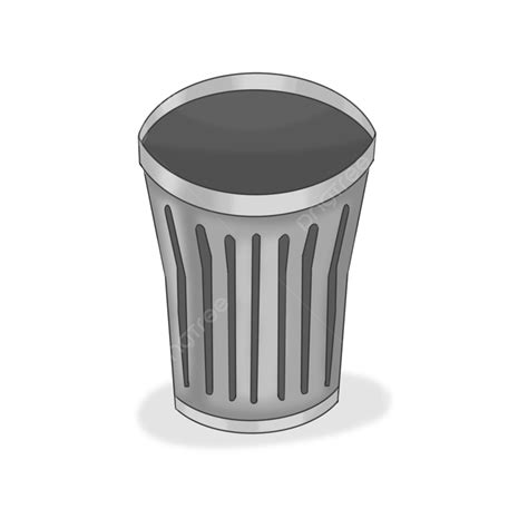 Trash Bins Hd Transparent, Trash Bin Clip Art, Trash Can, Environmental ...