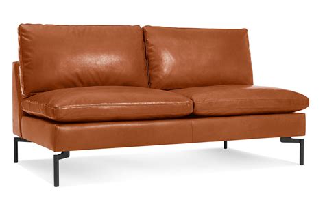 New Standard Armless Leather Sofa by Blu Dot | hive