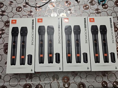 Jbl wireless microphone, Audio, Microphones on Carousell