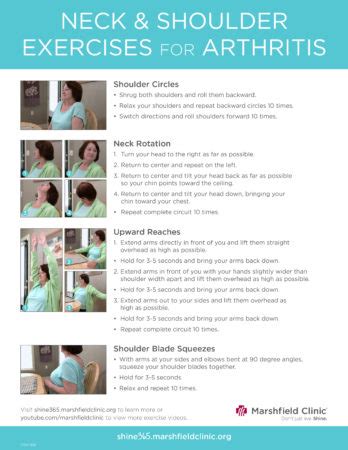 Video: Neck and shoulder exercises to relieve arthritis pain | Shine365 ...