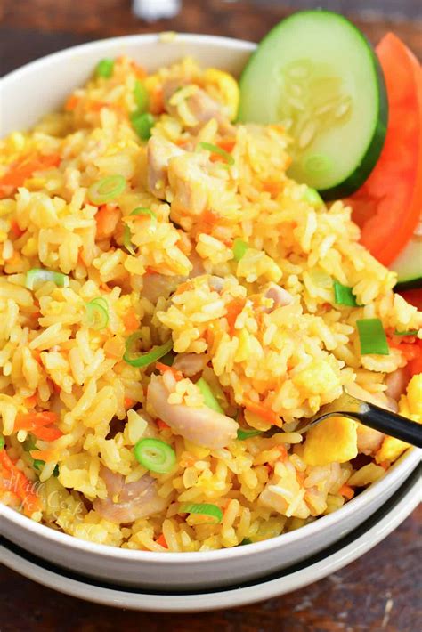 Thai Fried Rice - Khao Pad - Will Cook For Smiles