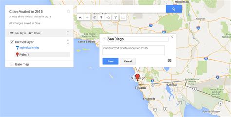 Class Tech Integrate : My Maps in Google Drive: Create Interactive Maps