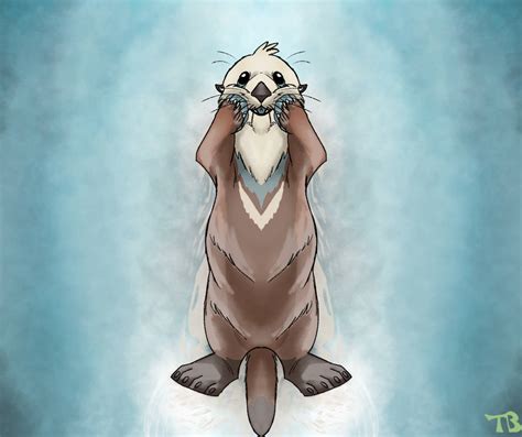 Sea otter fursona :D by tanukibadger on DeviantArt