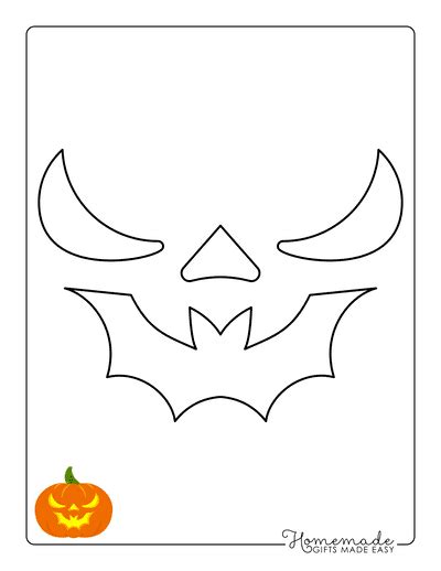 Free Printable Pumpkin Carving Stencils & Templates for Halloween