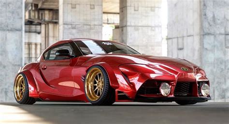 Custom 2020 Toyota Supra Render Looks Worthy Of SEMA | Carscoops