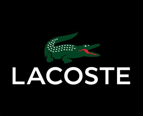 Lacoste Brand Logo Symbol With Name Design Clothes Fashion Vector ...