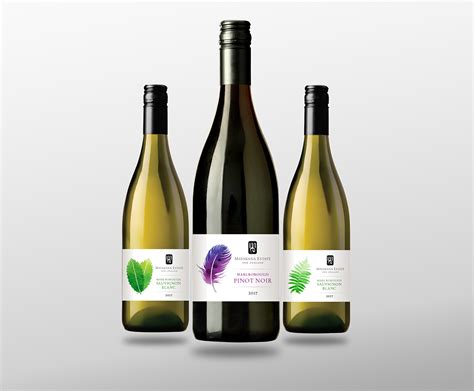 Matakana Estate Concept Labels on Behance