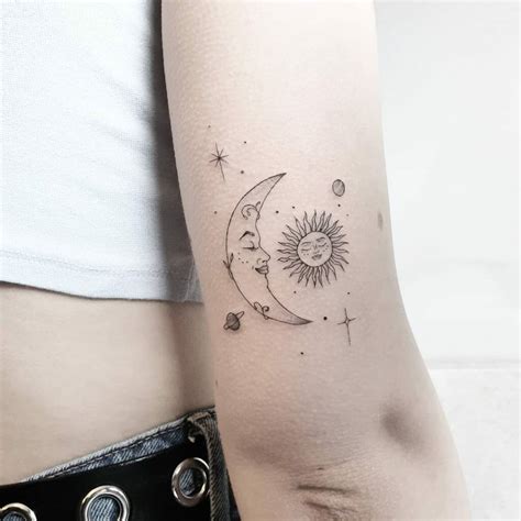 101 Best Celestial Tattoo Ideas that Will Blow Your Mind!