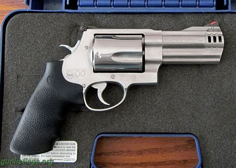 Gunlistings.org - Pistols S&W 500 MAGNUM REVOLVER + AMMO