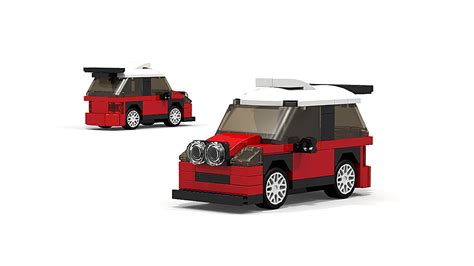 LEGO Mini John Cooper Works WRC Rally car instructions - YouTube