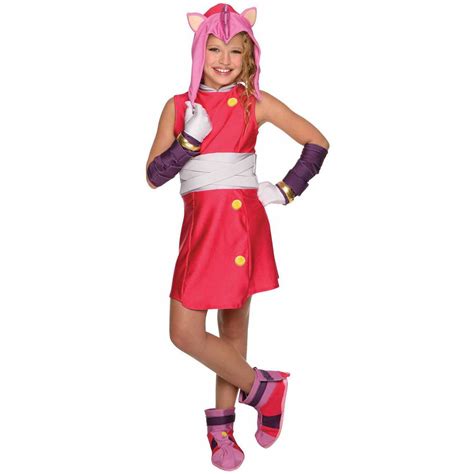 Sonic Boom Amy Child Halloween Costume - Walmart.com