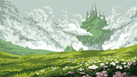 Magical Plains Castle Landscape, Nauris Amatnieks on ArtStation at ...