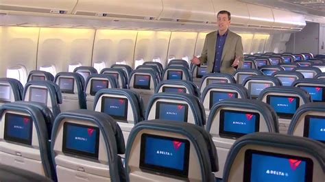 Delta Airlines: On Board Cabin Tour - YouTube