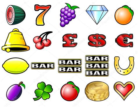 Slot Machine Symbols Stock Illustration by ©eyematrix #22747599