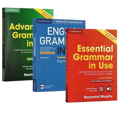 3 Books Cambridge Essential Advanced English Grammar In Use Collection ...